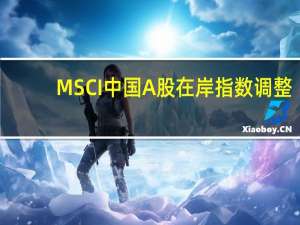 MSCI中国A股在岸指数调整：增加中国广核、四川长虹、拓维信息等10只成份股