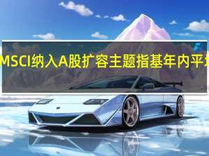 MSCI纳入A股扩容 主题指基年内平均赚21%