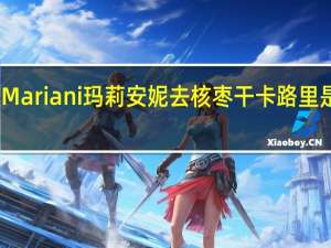 Mariani玛莉安妮 去核枣干卡路里是多少