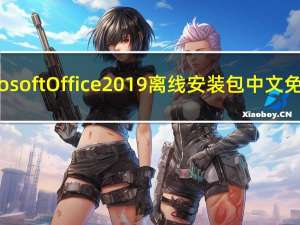 Microsoft Office2019离线安装包 中文免费版（Microsoft Office2019离线安装包 中文免费版功能简介）