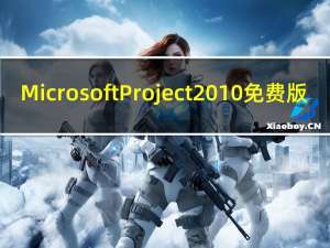Microsoft Project 2010 免费版（Microsoft Project 2010 免费版功能简介）