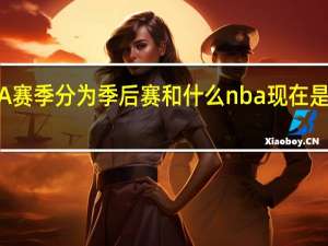 NBA赛季分为季后赛和什么 nba现在是季后赛吗