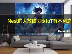 Nest的大故障表明IoT有不利之处
