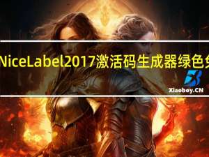 NiceLabel2017激活码生成器 绿色免费版（NiceLabel2017激活码生成器 绿色免费版功能简介）