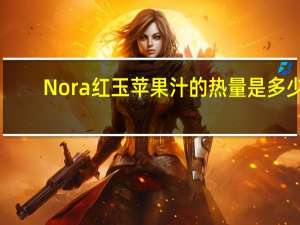 Nora 红玉苹果汁的热量是多少