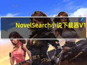 NovelSearch小说下载器 V1.0 绿色免费版（NovelSearch小说下载器 V1.0 绿色免费版功能简介）