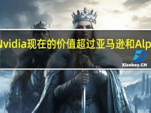 Nvidia现在的价值超过亚马逊和Alphabet
