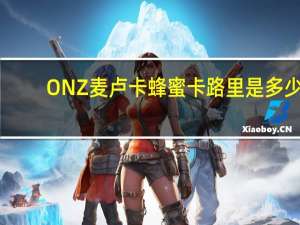 ONZ 麦卢卡蜂蜜卡路里是多少