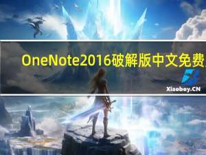 OneNote2016破解版 中文免费版（OneNote2016破解版 中文免费版功能简介）