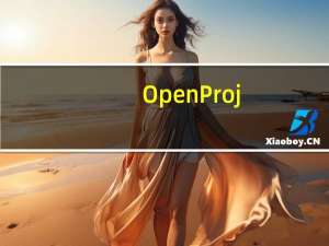 OpenProj(项目管理软件) V1.0 中文版（OpenProj(项目管理软件) V1.0 中文版功能简介）