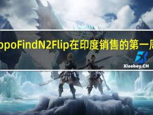 Oppo Find N2 Flip在印度销售的第一周内售罄