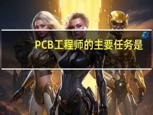 PCB工程师的主要任务是