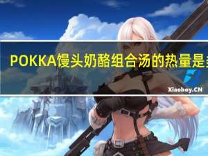 POKKA 馒头奶酪组合汤的热量是多少