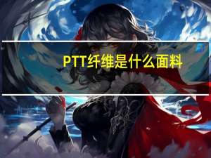 PTT纤维是什么面料