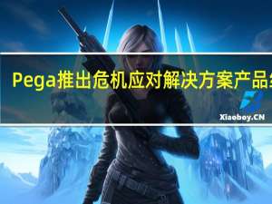 Pega推出危机应对解决方案产品组合