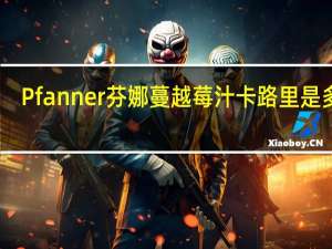 Pfanner 芬娜 蔓越莓汁卡路里是多少