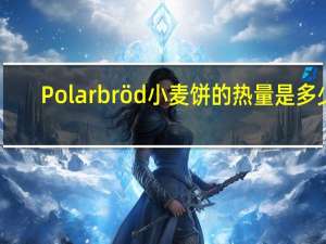 Polarbröd 小麦饼的热量是多少