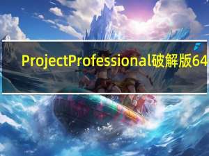 Project Professional破解版 64位/32位 最新破解版（Project Professional破解版 64位/32位 最新破解版功能简介）