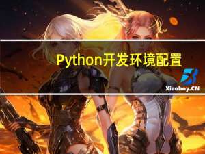 Python开发环境配置
