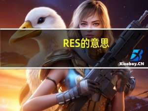 RES的意思