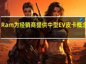 Ram为经销商提供中型EV皮卡概念预览