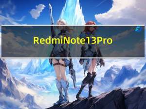 Redmi Note 13 Pro+全球首发搭载瑞声科技Combo