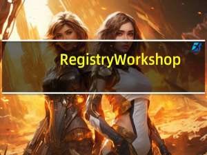 RegistryWorkshop(注册表管理工具) V5.0.1 绿色破解版（RegistryWorkshop(注册表管理工具) V5.0.1 绿色破解版功能简介）