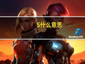 S什么意思