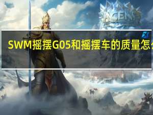 SWM摇摆G05和摇摆车的质量怎么样？