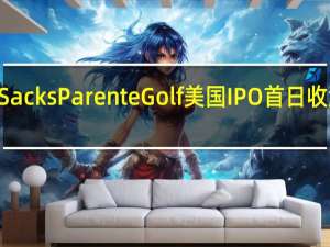 Sacks Parente Golf（SPGC）美国IPO首日收涨624%