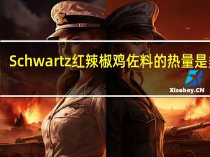 Schwartz 红辣椒鸡佐料的热量是多少