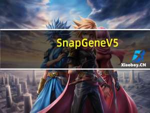 SnapGene V5.0.5 中文免费版（SnapGene V5.0.5 中文免费版功能简介）