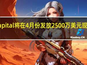 SquareCapital将在4月份发放2500万美元现金后扩大现金预
