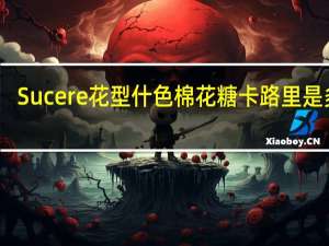 Sucere 花型什色棉花糖卡路里是多少