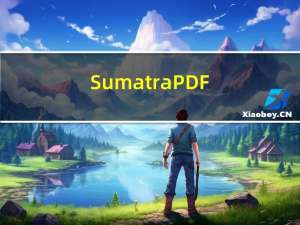 Sumatra PDF(PDF阅读工具) V3.3.13112 绿色免费版（Sumatra PDF(PDF阅读工具) V3.3.13112 绿色免费版功能简介）