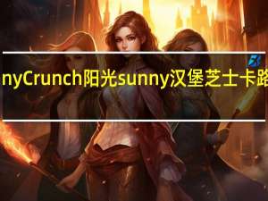Sunny Crunch 阳光 sunny 汉堡芝士卡路里是多少