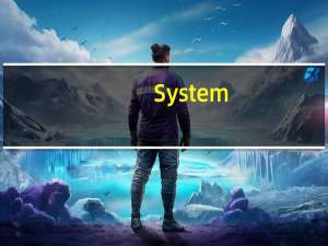 System（Idle process是什么）