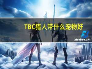 TBC猎人带什么宠物好