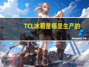 TCL冰箱是哪里生产的