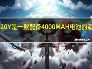 TCL20Y是一款配备4000MAH电池的超廉价手机