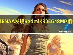 TENAA发现Redmi K30 5G 48MP相机版本