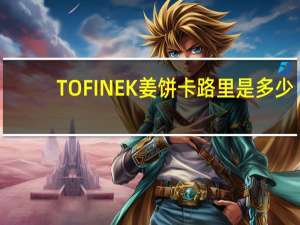 TOFINEK  姜饼卡路里是多少