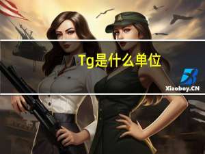 Tg是什么单位