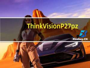 ThinkVision P27pz-30 是为数不多的 27 英寸 Mini LED 显示器之一