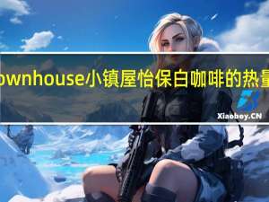 Townhouse 小镇屋 怡保白咖啡的热量是多少