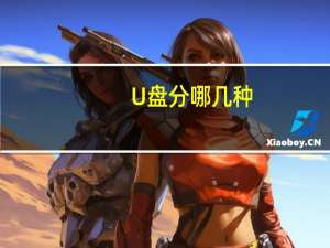 U盘分哪几种
