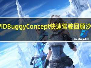 VWIDBuggyConcept快速驾驶回顾沙丘电动车