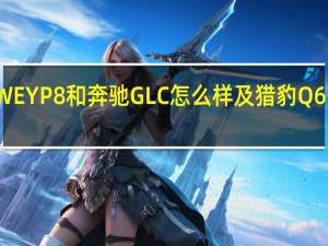 WEYP8和奔驰GLC怎么样及猎豹Q6多少钱