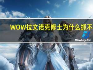 WOW 拉文诺克修士为什么抓不到（WOW 拉文诺克修士为什么抓不到）