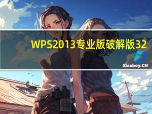 WPS2013专业版破解版 32/64位 免费完整版（WPS2013专业版破解版 32/64位 免费完整版功能简介）